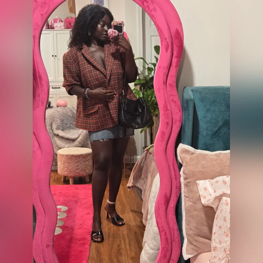 Talbots - Plaid Blazer - Picture 2 of 16